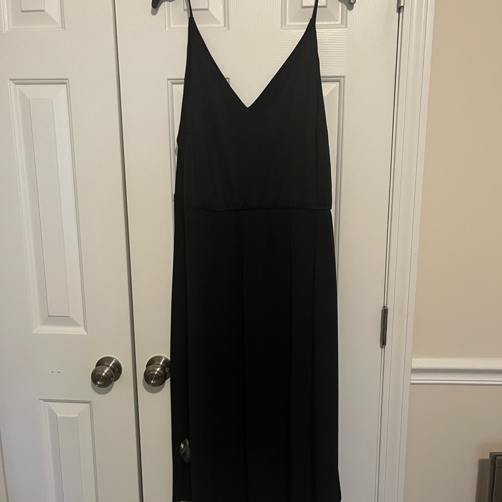 H&M Black Strapless Dress